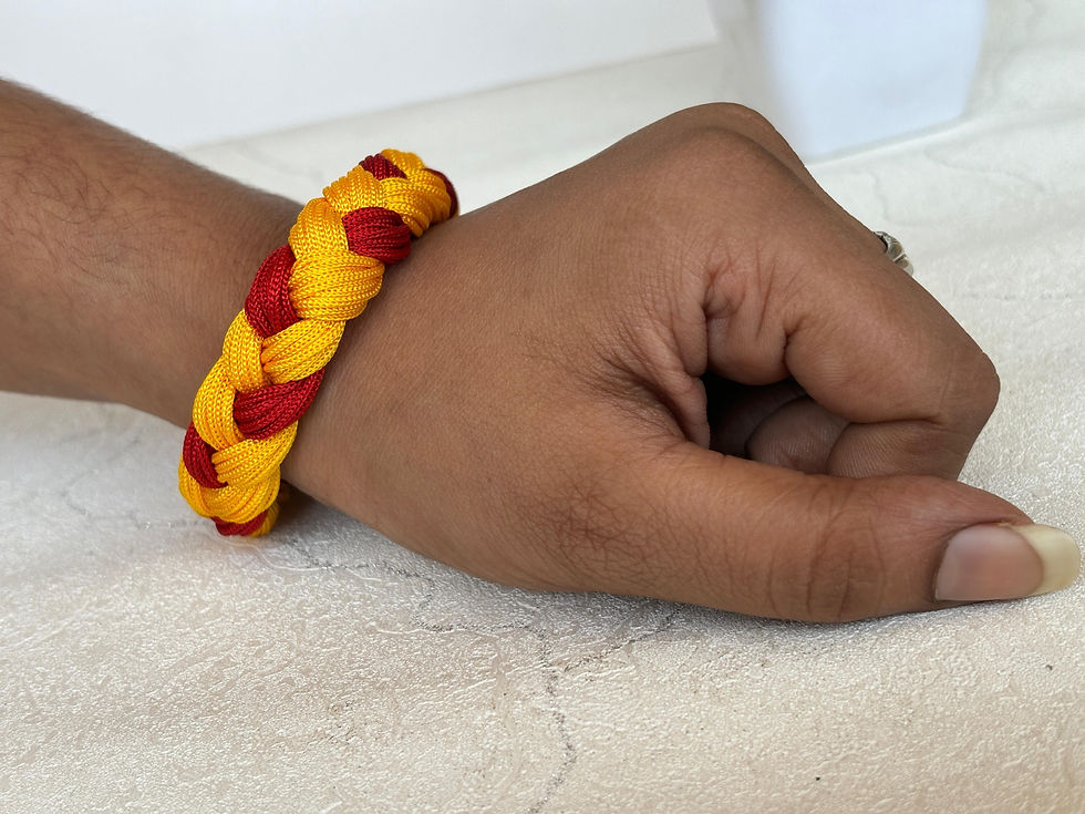 Thumbnail: Salvus APP SOLUTIONS Protective Power of Baglamukhi Raksha Kalava: 2-Pcs