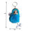 Thumbnail: Salvus APP SOLUTIONS Pom Pom Cute Baby Doll Keyring for Bike (Blue_2X5 Inch)