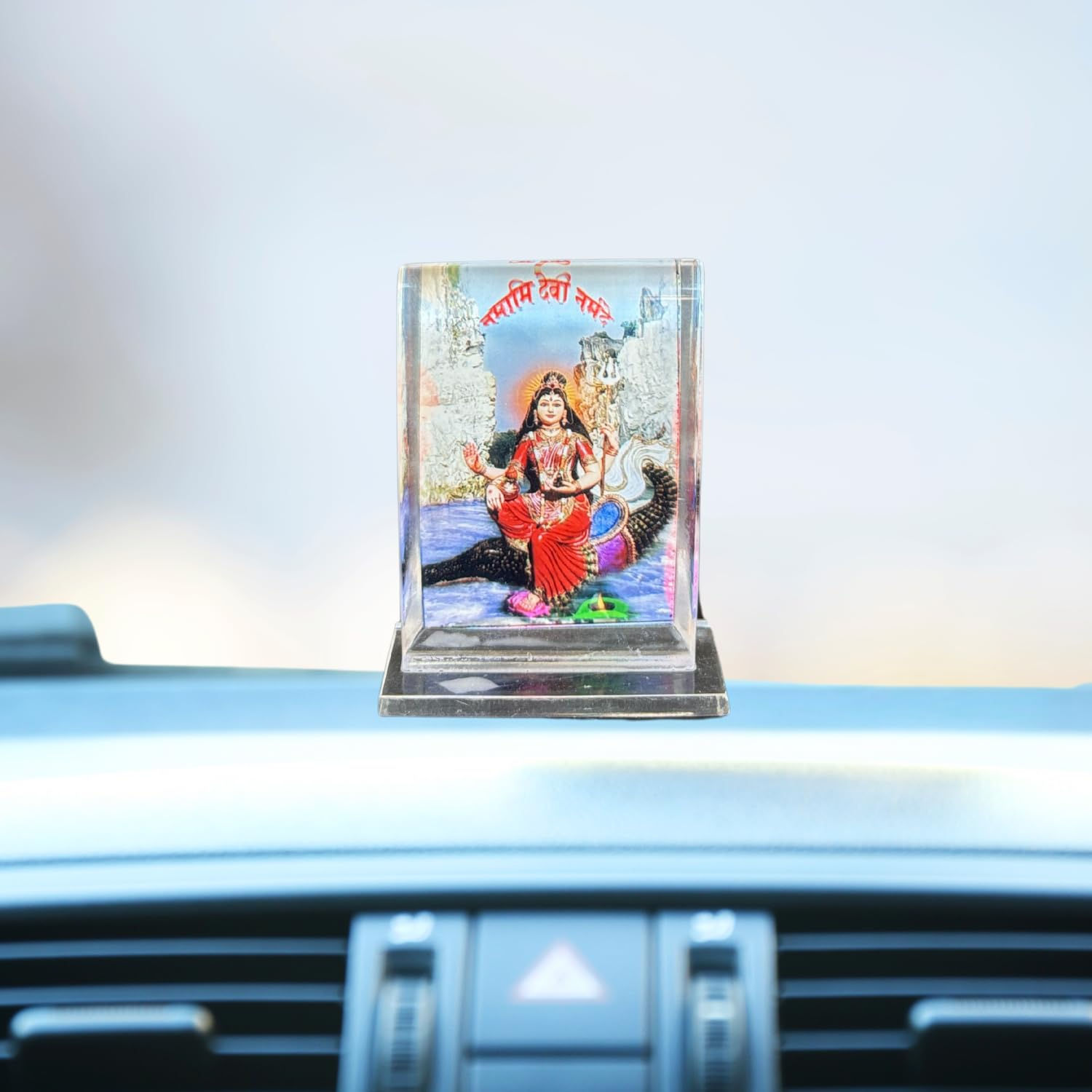 Narmada Ji Car Dashboard Idol for Protection & Blessings while Driving