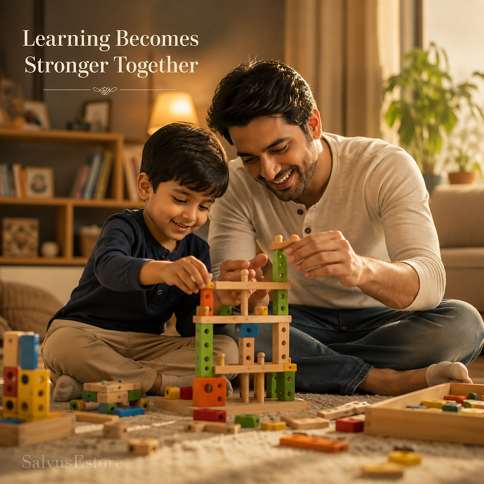 Why Smart Play is the Secret Behind Smarter, Happier & More Creative Kids | SalvusEstore