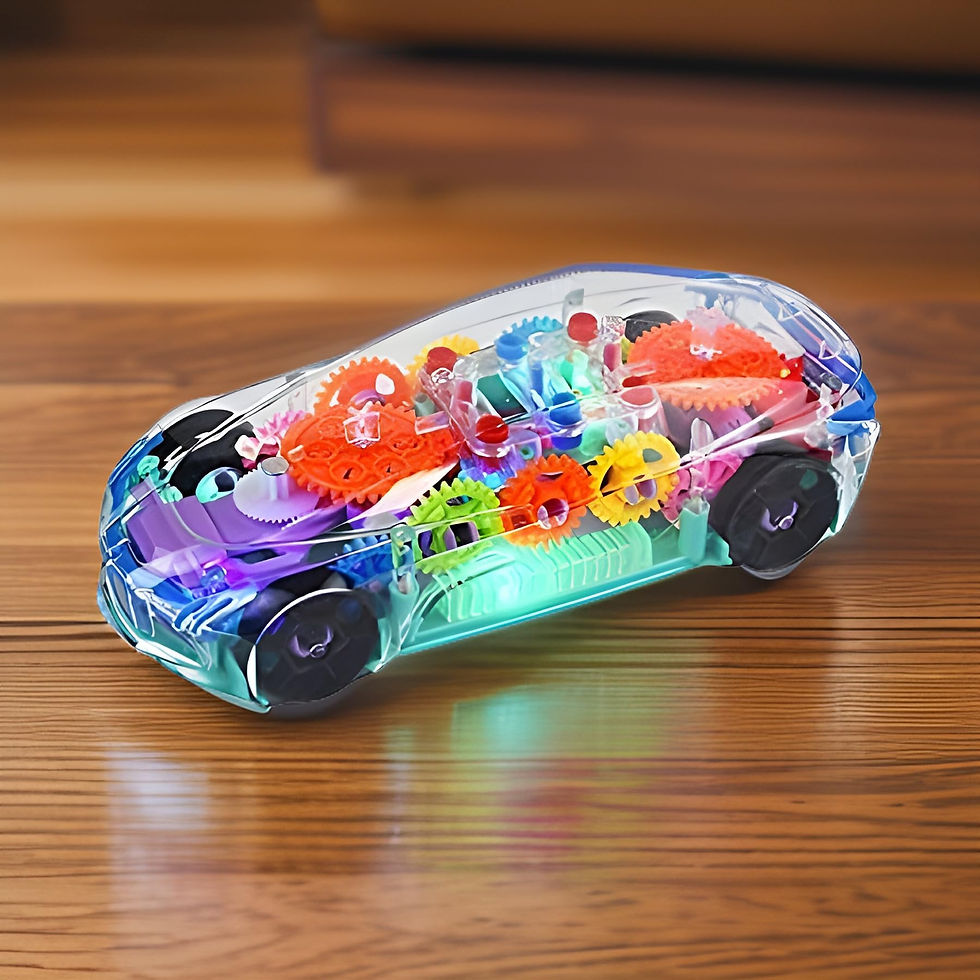 Thumbnail: Salvus APP SOLUTIONS Handmade Plastic Dancing Light Music Car Without Remote