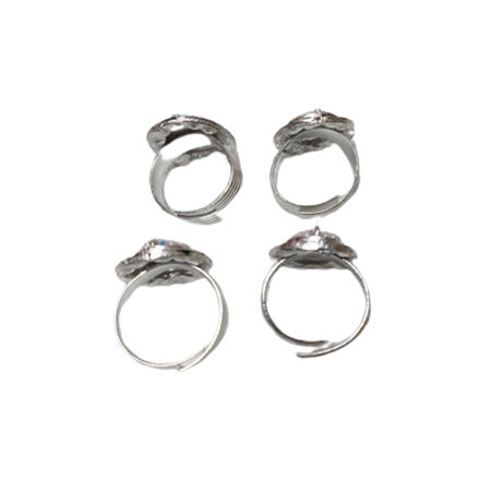 Thumbnail: Salvus APP SOLUTIONS Pair of Toe Rings/Bichhiya (Set of 1, 2 Pcs_Silver)