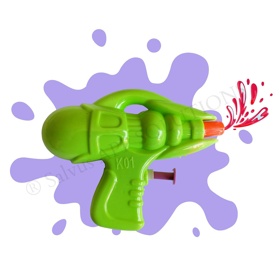 Thumbnail: Plastic Holi Gun for Kids - 1-Pc (5x4 Inch) [Assorted]
