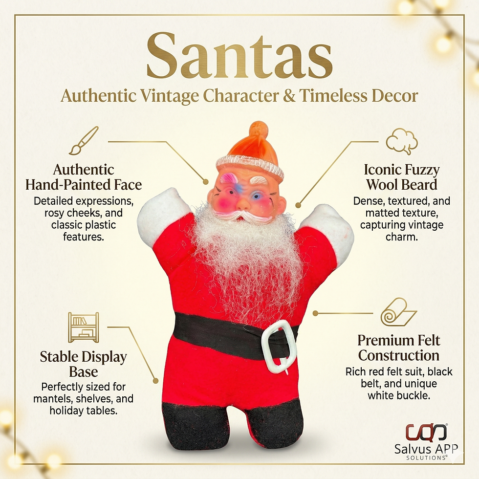 Thumbnail: Christmas Home Decoration Santa Claus Toys,43 cm(Pack of 2)