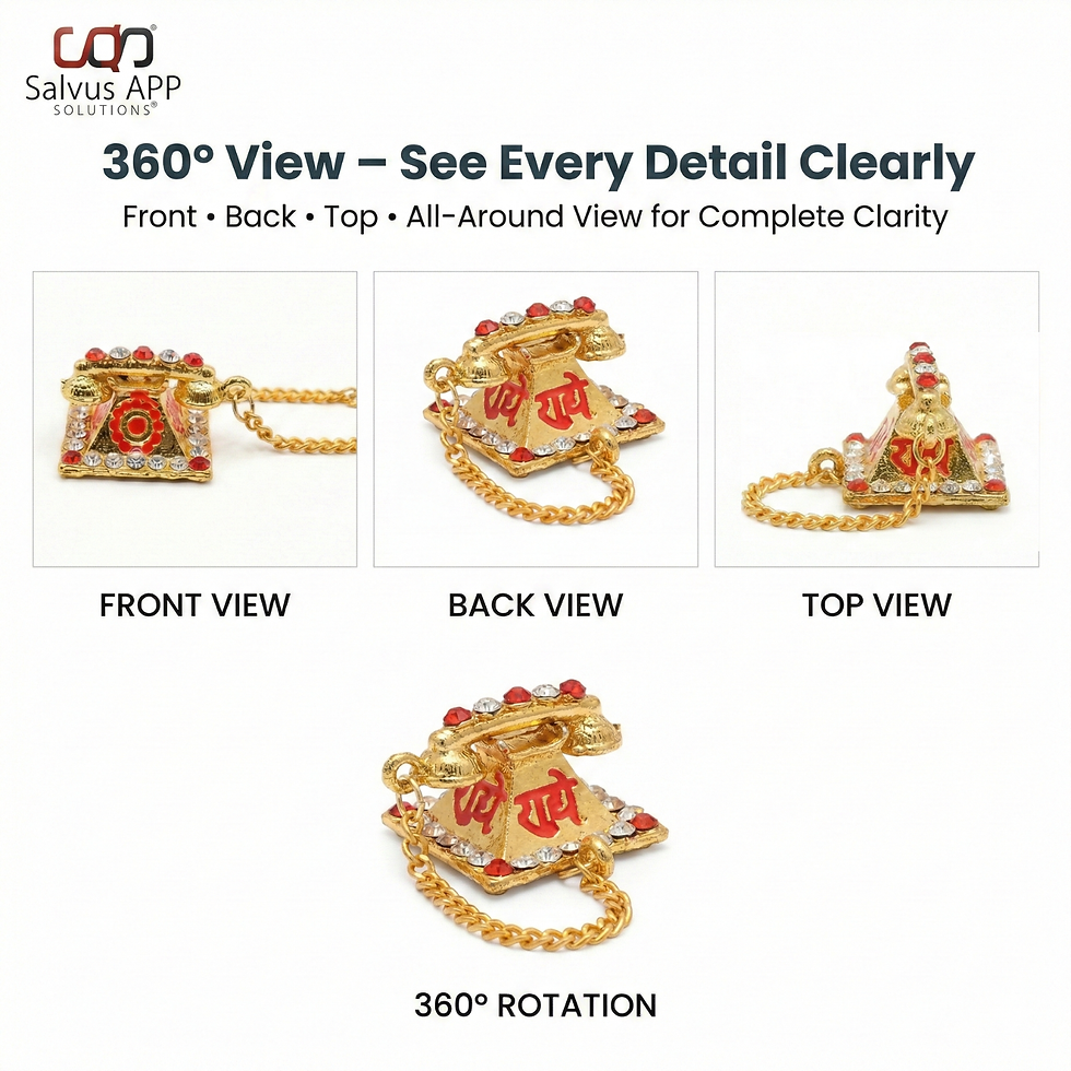 Thumbnail: Laddu Gopal Mini Telephone Accessory