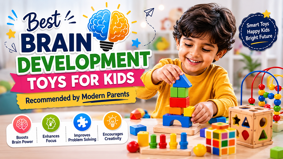 Best Brain Development Toys for Kids Recommended by Modern Parents