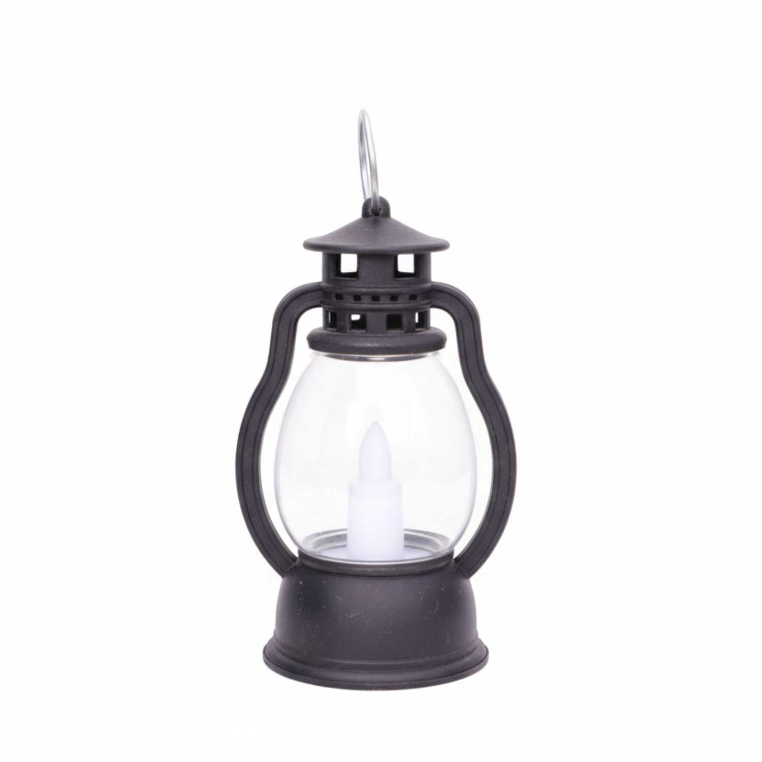 Black Metal with Plastic Mini Lamp (4 PCS_2x4 inch)
