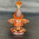 Thumbnail: Salvus APP SOLUTIONS Shivling with Naag and Small Rudraksha Mala (3.2x4 Inch)