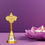 Thumbnail: Salvus APP SOLUTIONS Metal Hand Held Temple Bell Pooja Garud Ghanti - 3 Inch