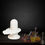 Thumbnail: Salvus APP SOLUTIONS White Marble Shivling/Shiva Pindi for Showpiece (10 cm)