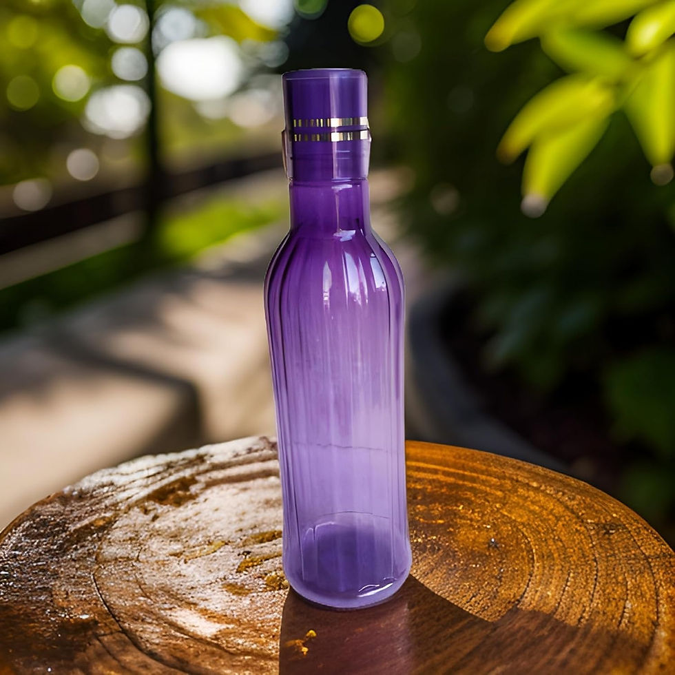 Thumbnail: Salvus APP SOLUTIONS Plastic Purple Color Water Bottle (3x12 INCH)