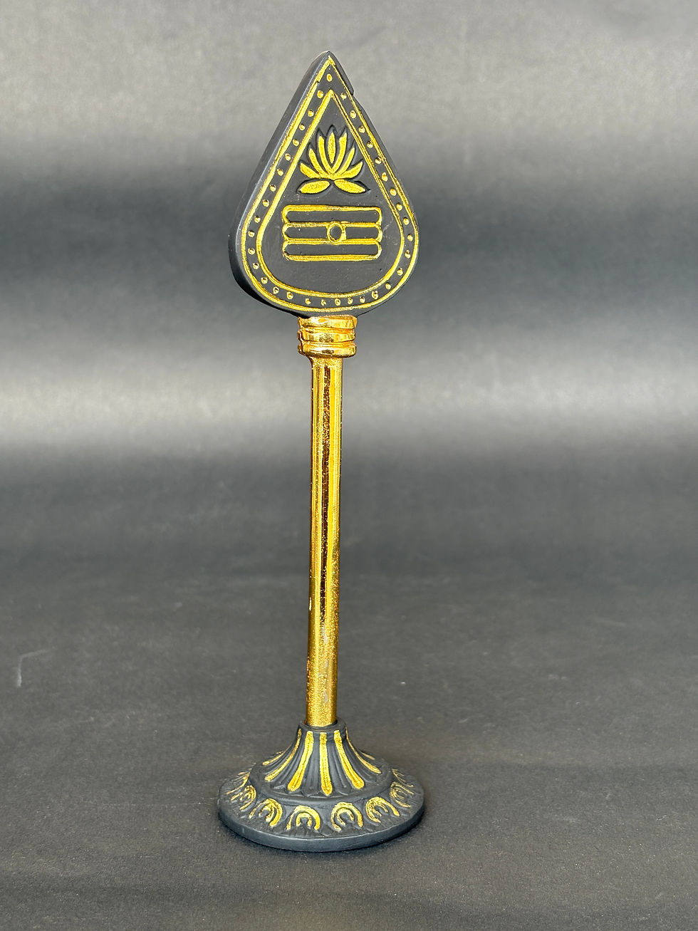Thumbnail: Salvus APP SOLUTIONS Metal Lord Murugan Vel for Pooja, Home decor (7.5 inch)