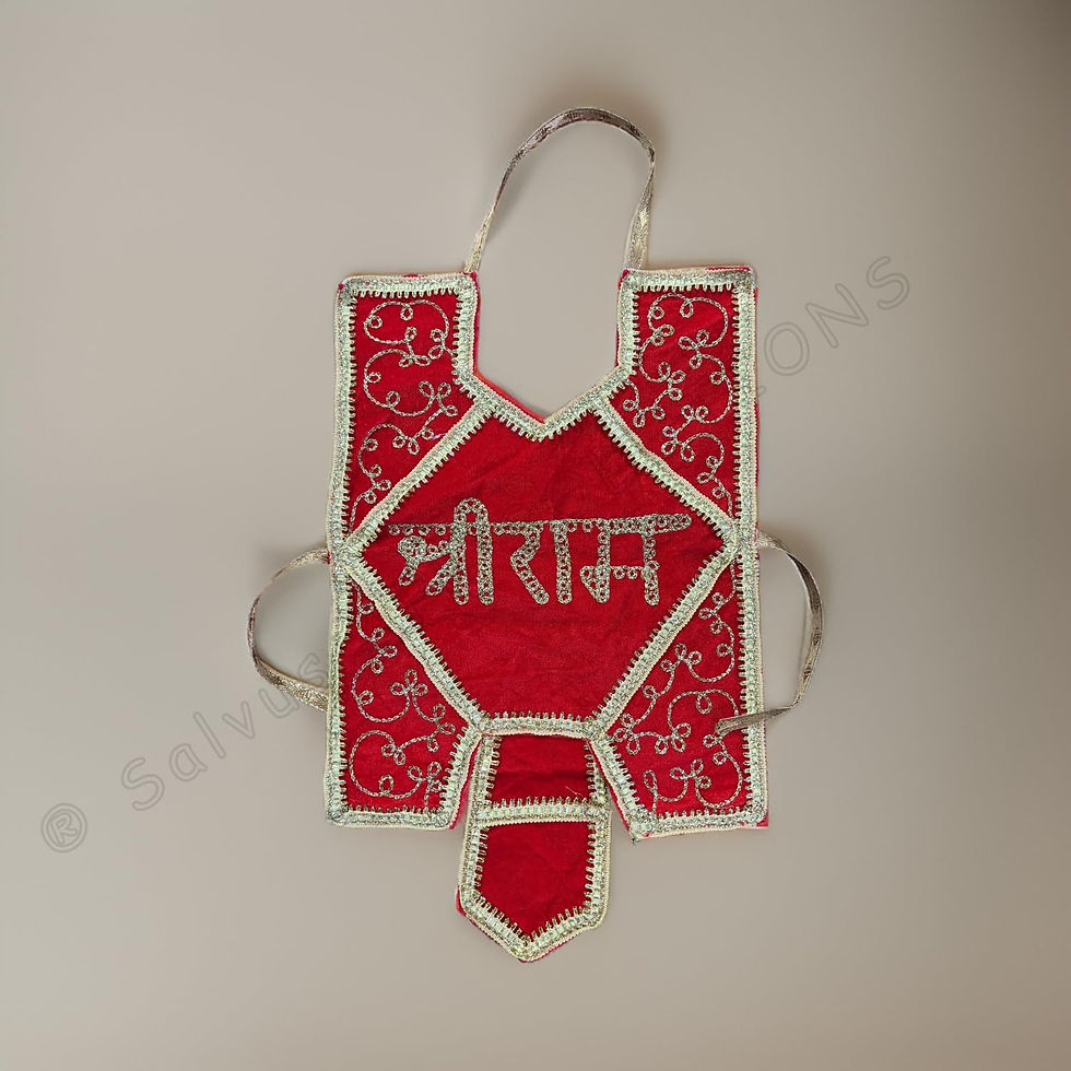 Thumbnail: Salvus APP SOLUTIONS Hanuman Chola, Hanuman Ji Vastra  (Red_11x18 Inch)