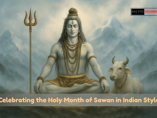 Celebrating the Holy Month of Sawan in Indian Style