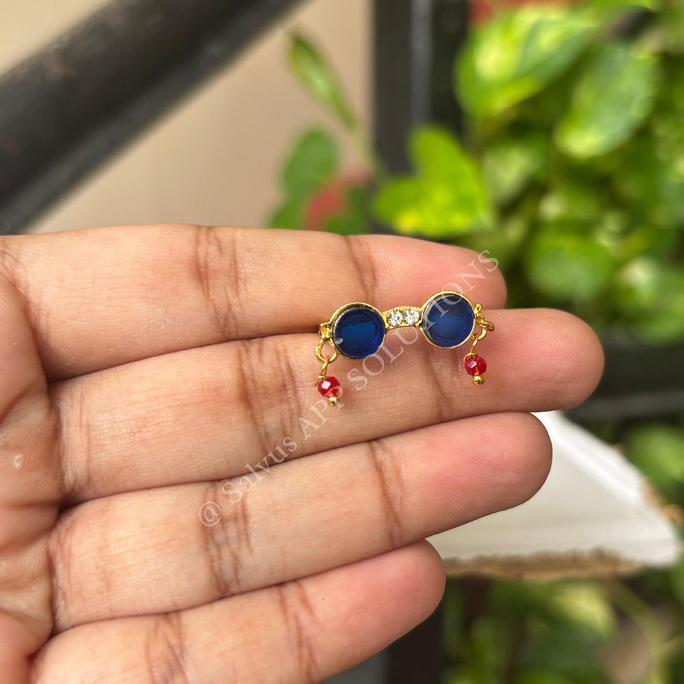 Thumbnail: Salvus APP SOLUTIONS Laddu Gopal Goggles | Decorative Sunglasses