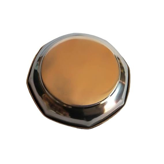 Thumbnail: Salvus APP SOLUTIONS Premium Stainless Steel Plate, 1-Pc (Silver_5 Inch)