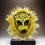Thumbnail: Animal Face Mask with Elastic Holi Celebration (Black & Yellow_6x7 inch)