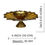 Thumbnail: Salvus APP SOLUTIONS Pure Brass & Iron Flower Shape Diya/Deepak (4x4x1.5 Inch)