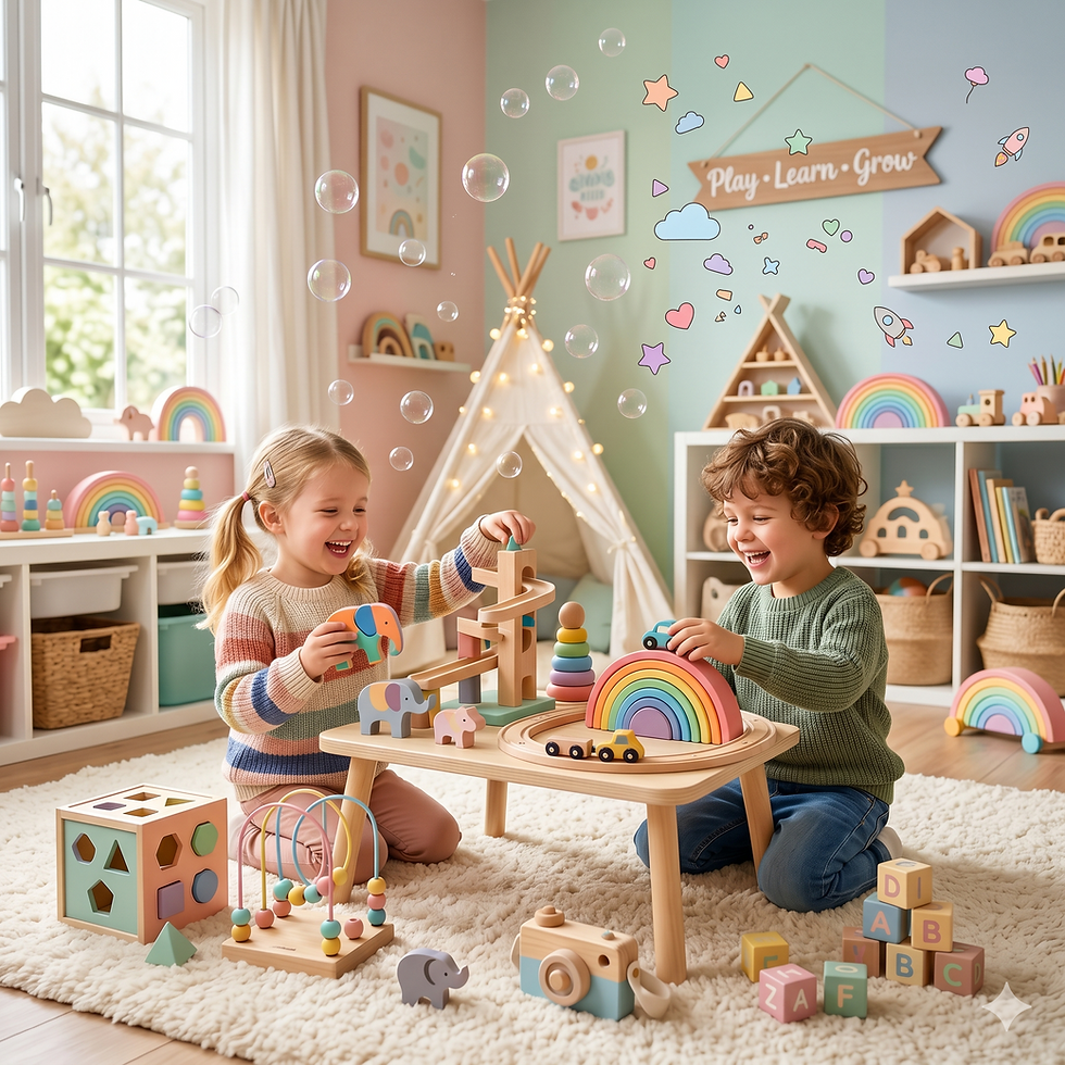 Best Wooden Toys for Kids in India – Brain Boosting Fun Learning Toys | SalvusEstore