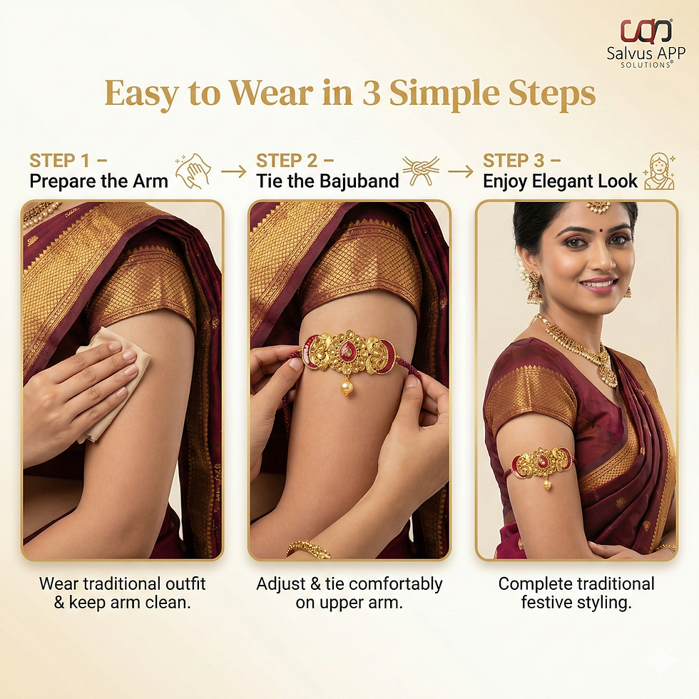 Thumbnail: Gold Plated Bajubandh/Armlet String (Multicolor)