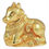 Thumbnail: Salvus App SOLUTIONS Beautifully Carved Handmade Metal Nandi Idol