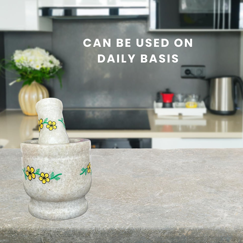 Thumbnail: Salvus App SOLUTIONS Mortar and Pestle Set: kitchen use and gifting (3x3 inch)