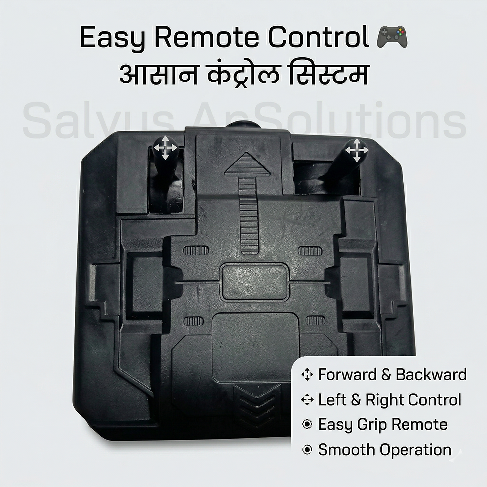 Thumbnail: Salvus APP SOLUTIONS Plastic Remote Control JCB Crane Toy: (Multicolor_7x4 Inch)