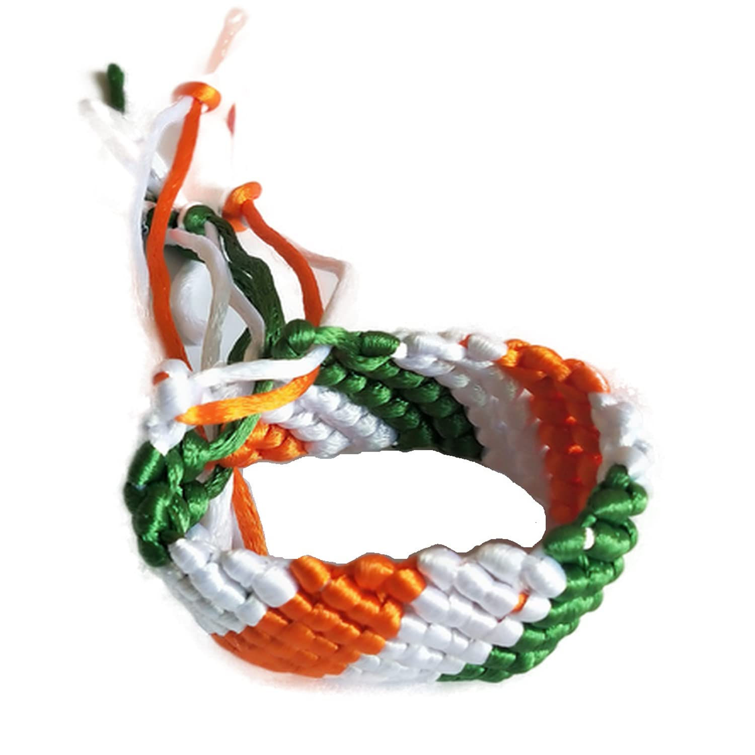 Salvus APP SOLUTIONS Unisex Tricolor Silk Handband for National Occasions