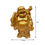 Thumbnail: Salvus APP SOLUTIONS Polyresin Feng Shui Laughing Buddha Statue (Golden_4 Inch)