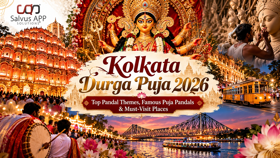  Kolkata Durga Puja 2026: Top Pandal Themes, Famous Puja Pandals & Must-Visit Places 