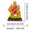 Thumbnail: Salvus App SOLUTIONS Marble Dust Maa Durga Statue (Multicolour_12x6x3 cm)