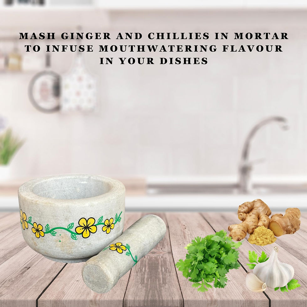 Thumbnail: Salvus App SOLUTIONS Mortar and Pestle Set: kitchen use and gifting (4x2.5 in)