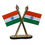 Thumbnail: Salvus App SOLUTIONS Indian Flag Triangle Stand: Perfect for Car, Desk Decor