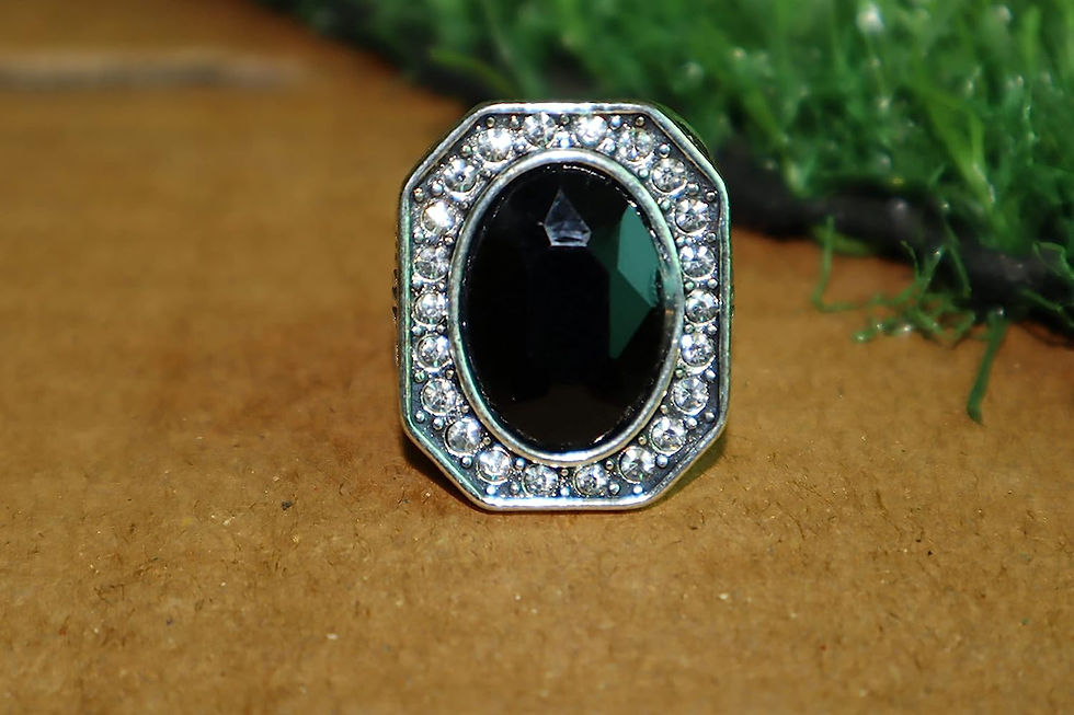 Thumbnail: Salvus App SOLUTIONS Metal Scorpio Ring With Multi Stone(Standard size_Assorted)
