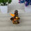 Thumbnail: Salvus APP SOLUTIONS Sacred Brass Diya/Deepak with Wooden Handle (6 x 1.5 inch)