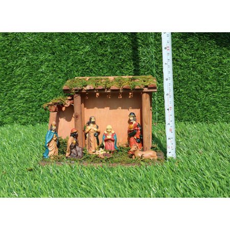 Thumbnail: Salvus APP SOLUTIONS Cherished Moments Nativity Set (20.8x7.8x15.5 cm)