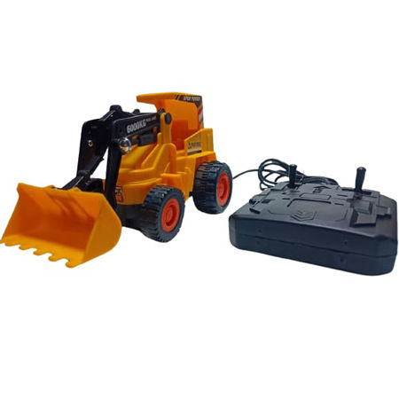 Salvus APP SOLUTIONS Plastic Remote Control JCB Crane Toy: (Multicolor_7x4 Inch)