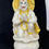 Thumbnail: Salvus APP SOLUTIONS Marble Dust Lord Hanuman Murti (White & Golden_2.5x5.5 in)