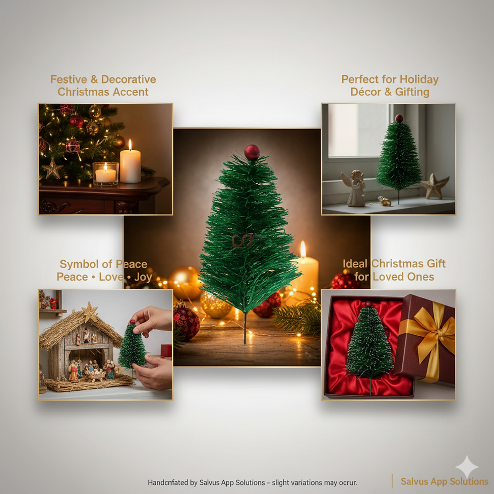 Thumbnail: Salvus APP SOLUTIONS Christmas Tree for Festive Cake Decor (2 Pcs_ 2 Inch)