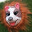 Thumbnail: Animal Face Mask with Elastic Holi Celebration (Light Brown_5x8 inch)