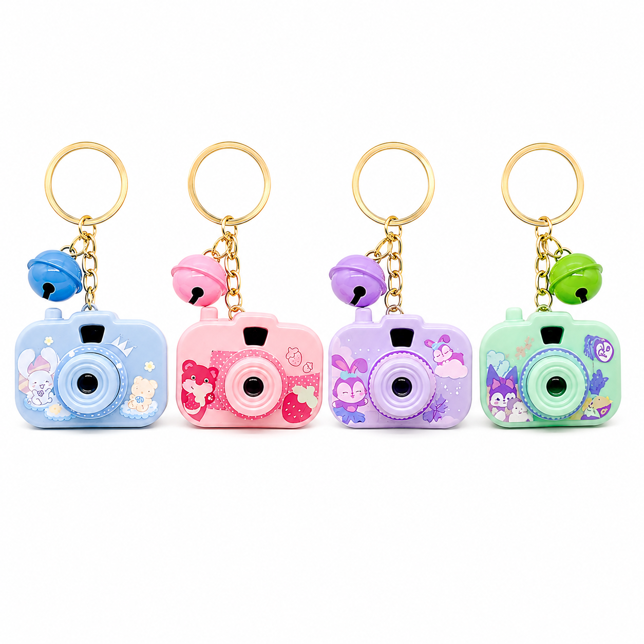 Salvus APP SOLUTIONS Cute Cartoon Camera Keychain for Kids