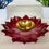 Thumbnail: Salvus APP SOLUTIONS Brass Lotus Shape Deepak/Diya for Home & Office (5 Inch)