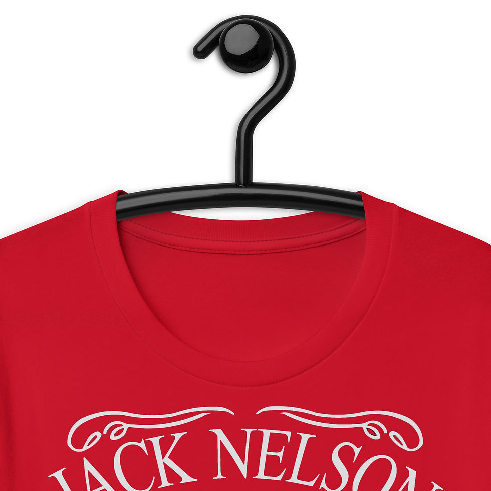 Thumbnail: red Jack Nelson band whiskey shirt