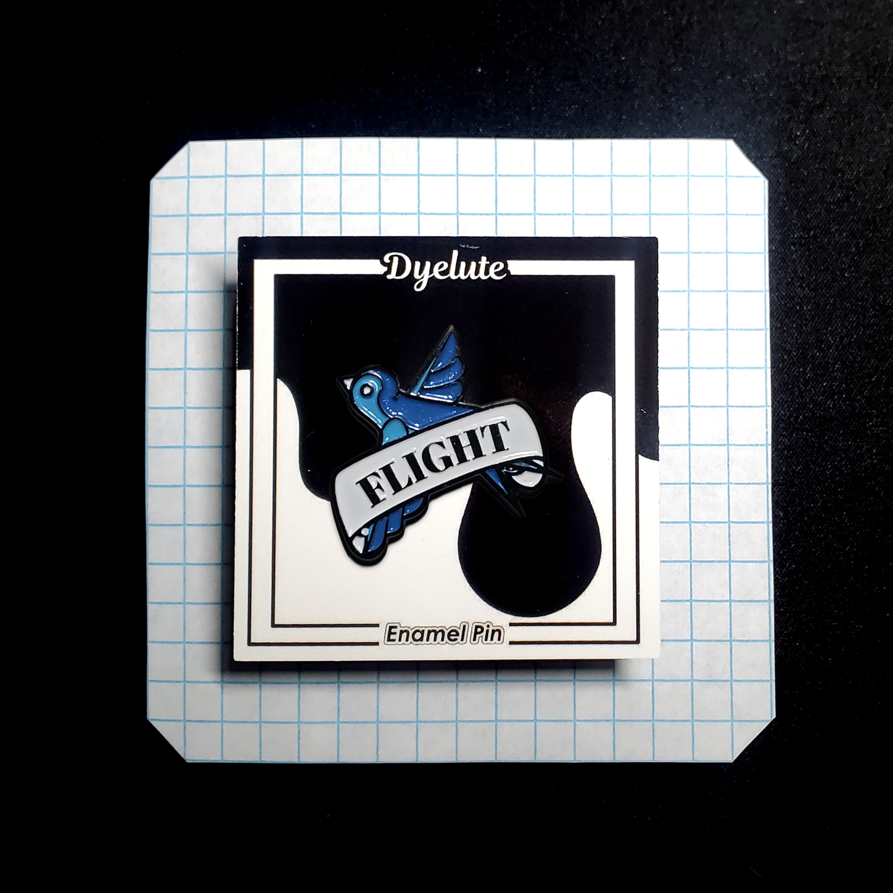 Flight Enamel Pin