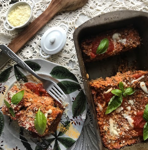 Cheesy Pizza Bake