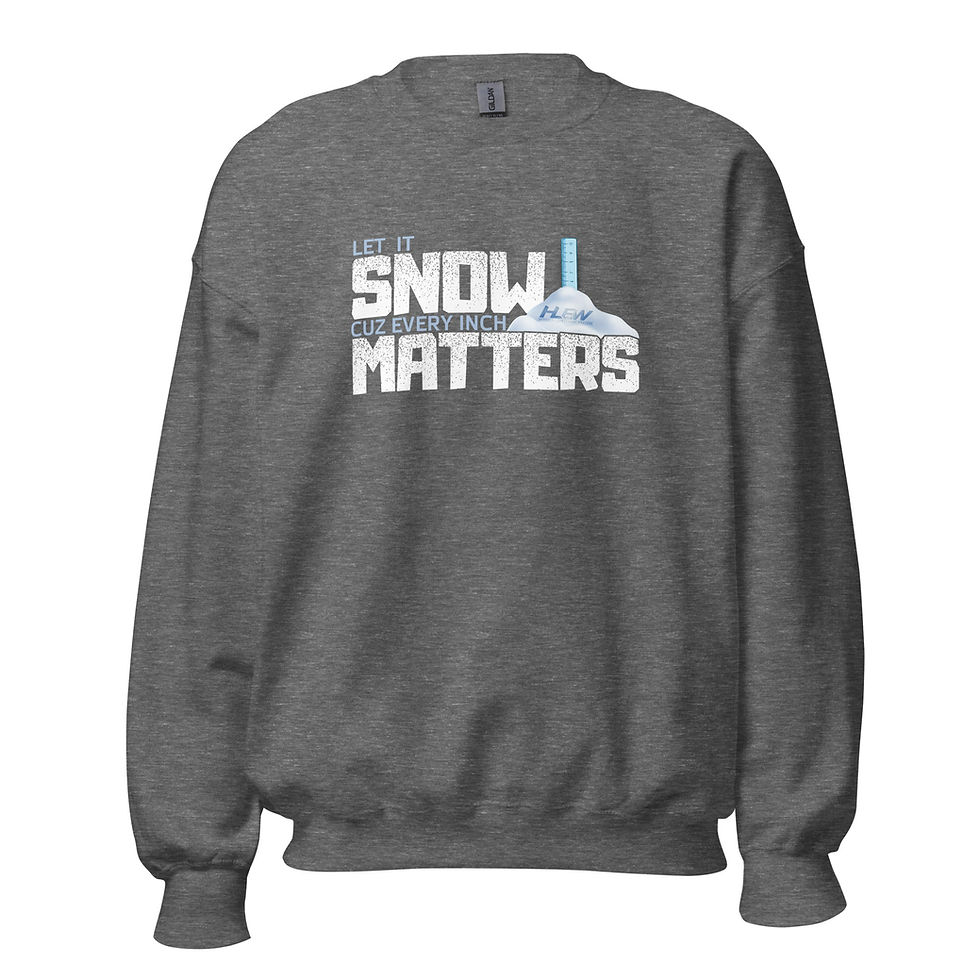Thumbnail: Unisex Let it Snow... Sweatshirt