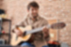 Man playing guitar