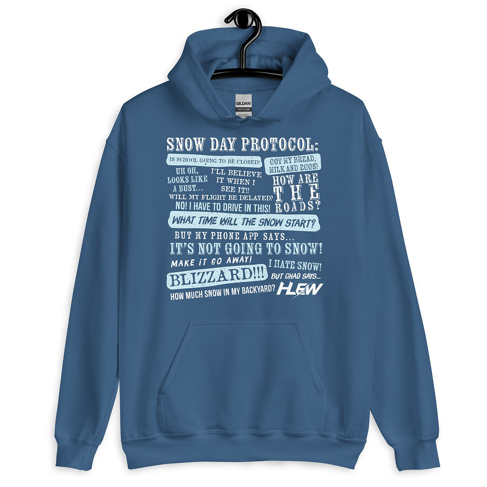 Thumbnail: Snow Day Protocol Unisex Hoodie