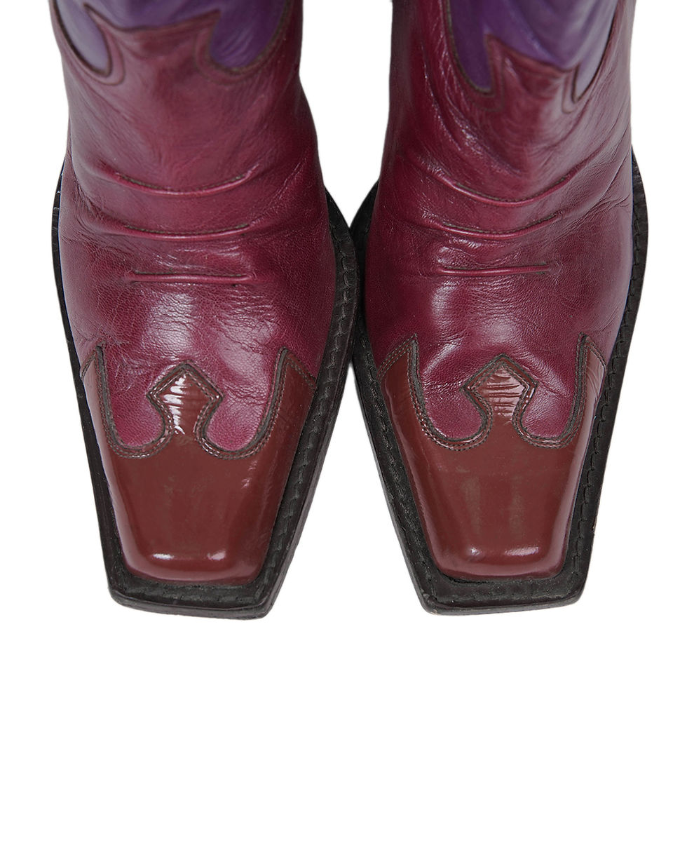 Thumbnail: Miu Miu S/S1999 Cowboy Boots 