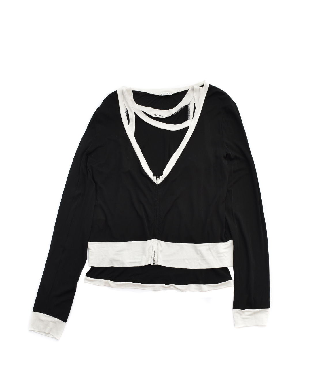 Miu Miu Resort 2010 Viscose Tank Top + Cardigan Set (not for sale)